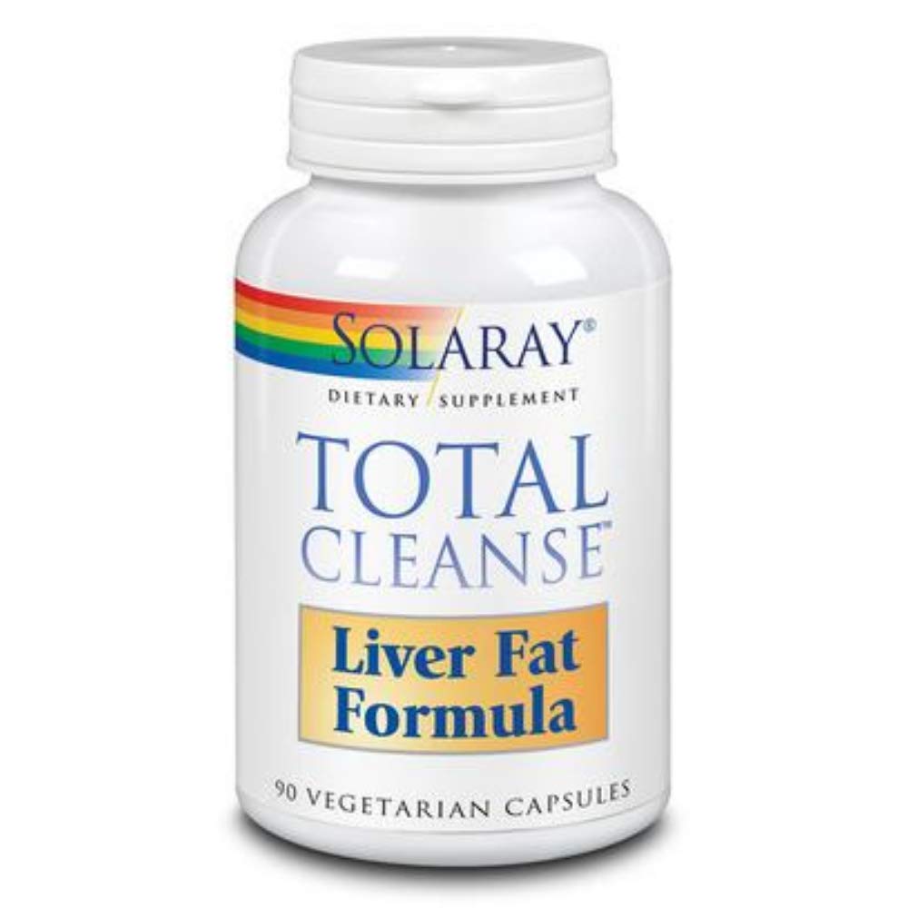 Solaray Total Cleanse Foie Formule Graisse VCapsules, 90 capsules