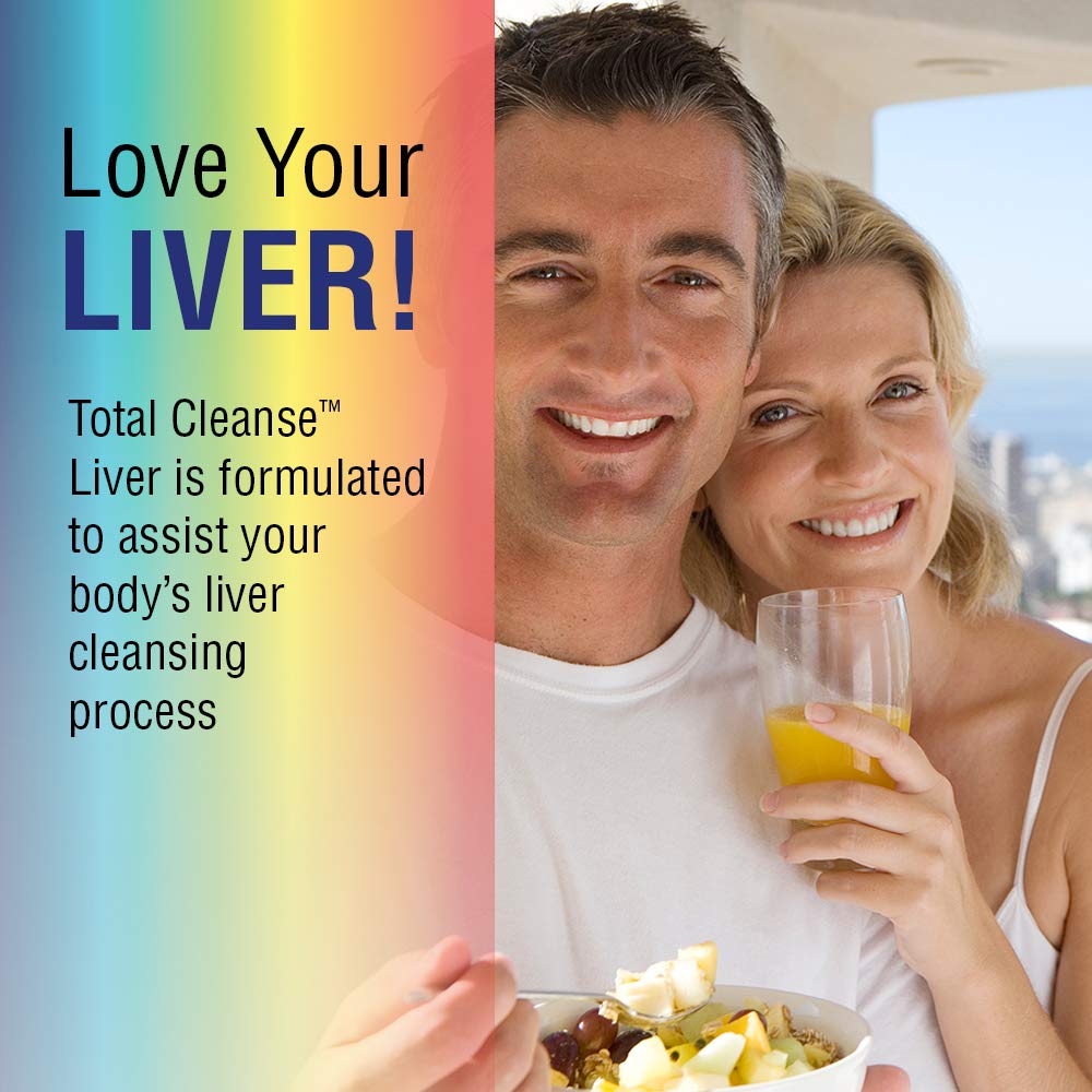 SOLARAY Total Cleanse Foie - Chardon-Marie, Pissenlit et plus encore pour un soutien nettoyant sain - 60 capsules (lot de 1)
