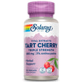 SOLARAY Extrait de Cerise Griotte Triple Action - Capsules de Cerise Griotte avec Antioxydants et Anthocyanes pour le Soutien des Niveaux d'Acide Urique - Végétalien, Garantie 60 Jours - 45 Portions, 90 Gélules Végétales
