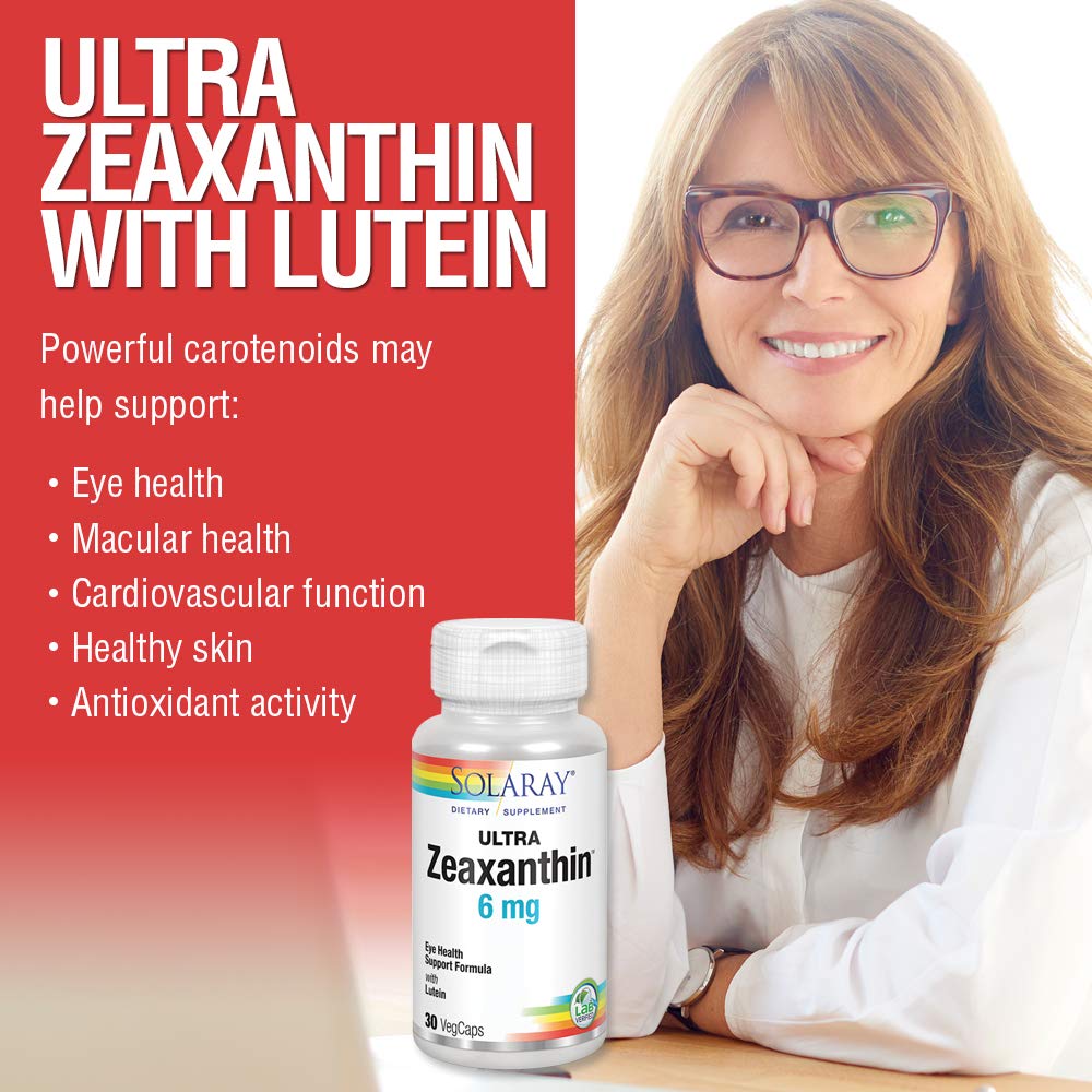 SOLARAY Ultra Zéaxanthine 6 mg 30 gél.