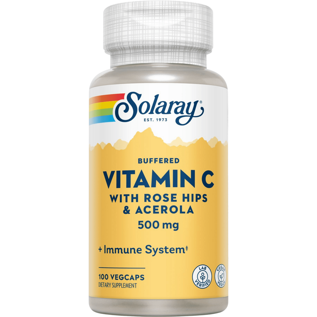 Solaray - Vitamine C 500 mg. - 100 gélules