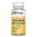 SOLARAY Vitamin E, Dry 400 IU w/Mixed Tocopherols 50 Capsules