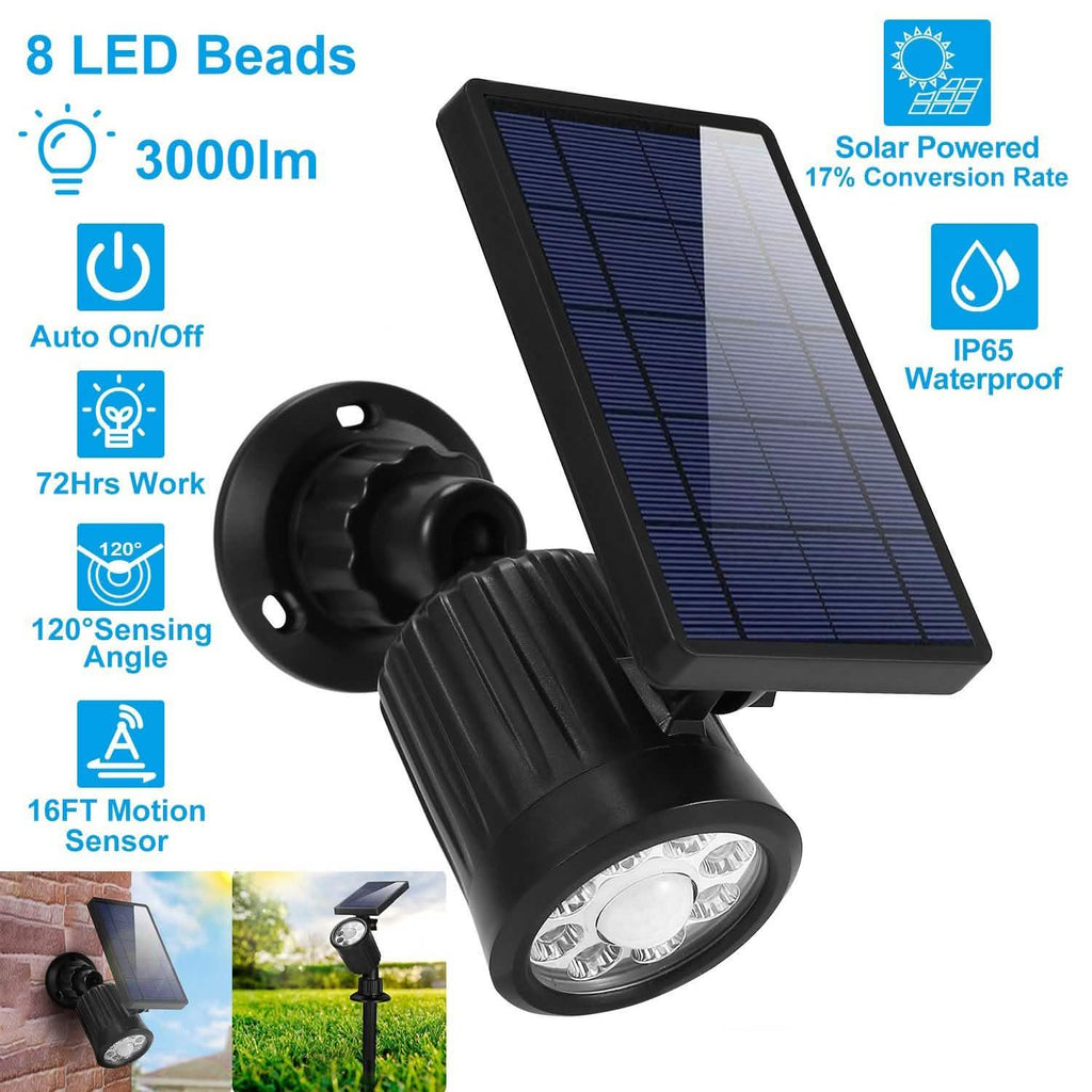 Projecteurs à LED Solaires d'Extérieur Solarek