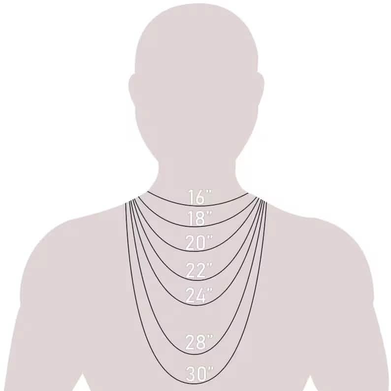 Collier en chaîne maillons marins en or jaune 14 carats massif