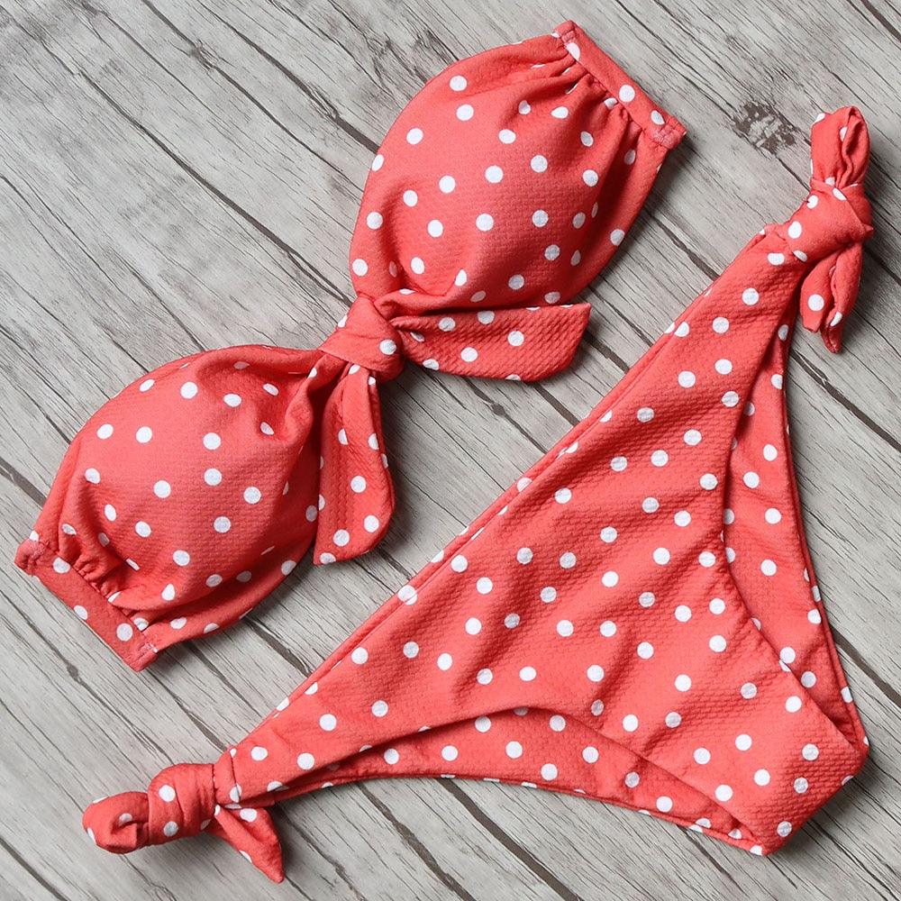 Ensemble de bikini solide Maillot de bain femme Bikini Maillot de bain femme Haut court Licou Maillot de bain Maillot de bain Bikini Coupe haute Maillot de bain taille haute Grande taille Maillot de bain d'été