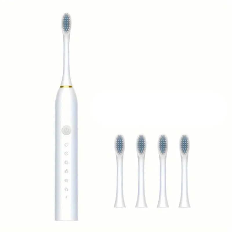 Brosse à dents électrique sonique avec 6 modes et minuteur intelligent