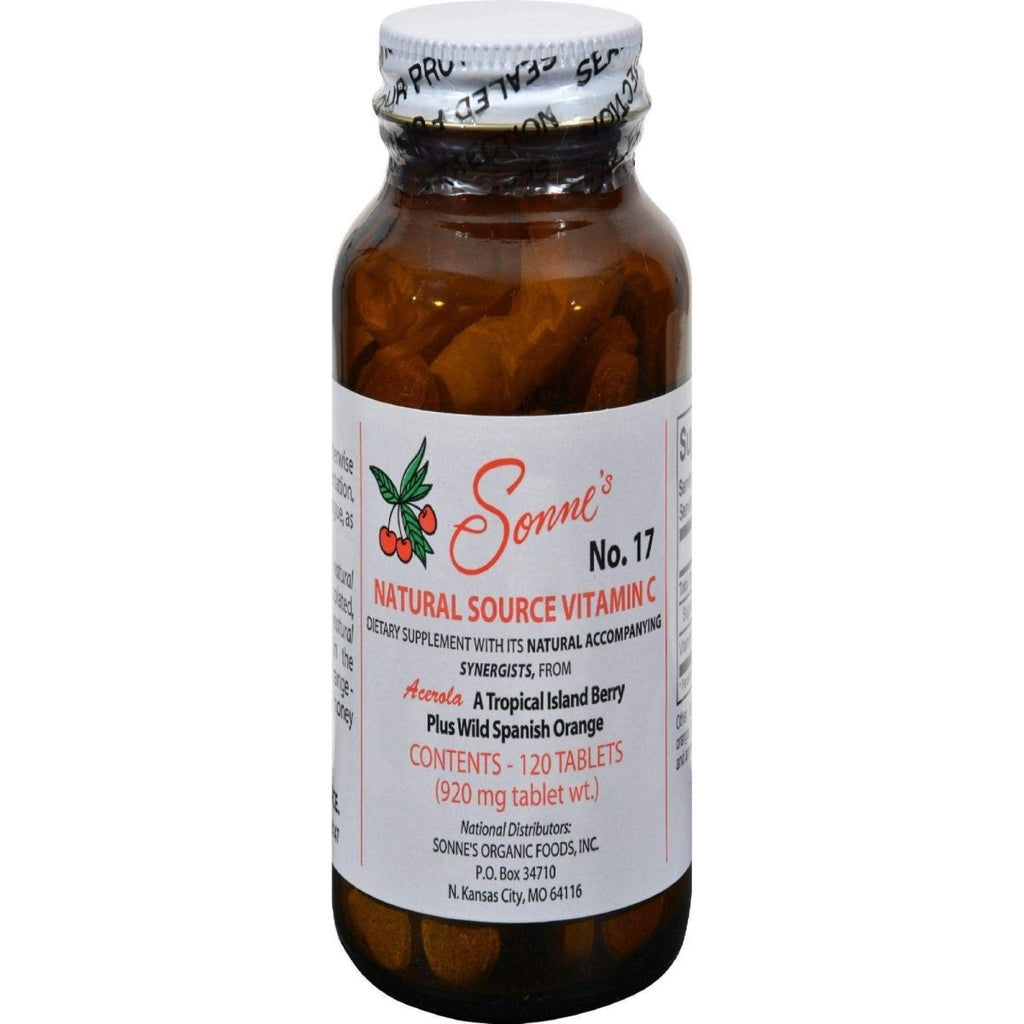 Sonne's - Vitamine C d'origine naturelle #17 - 120 comprimés