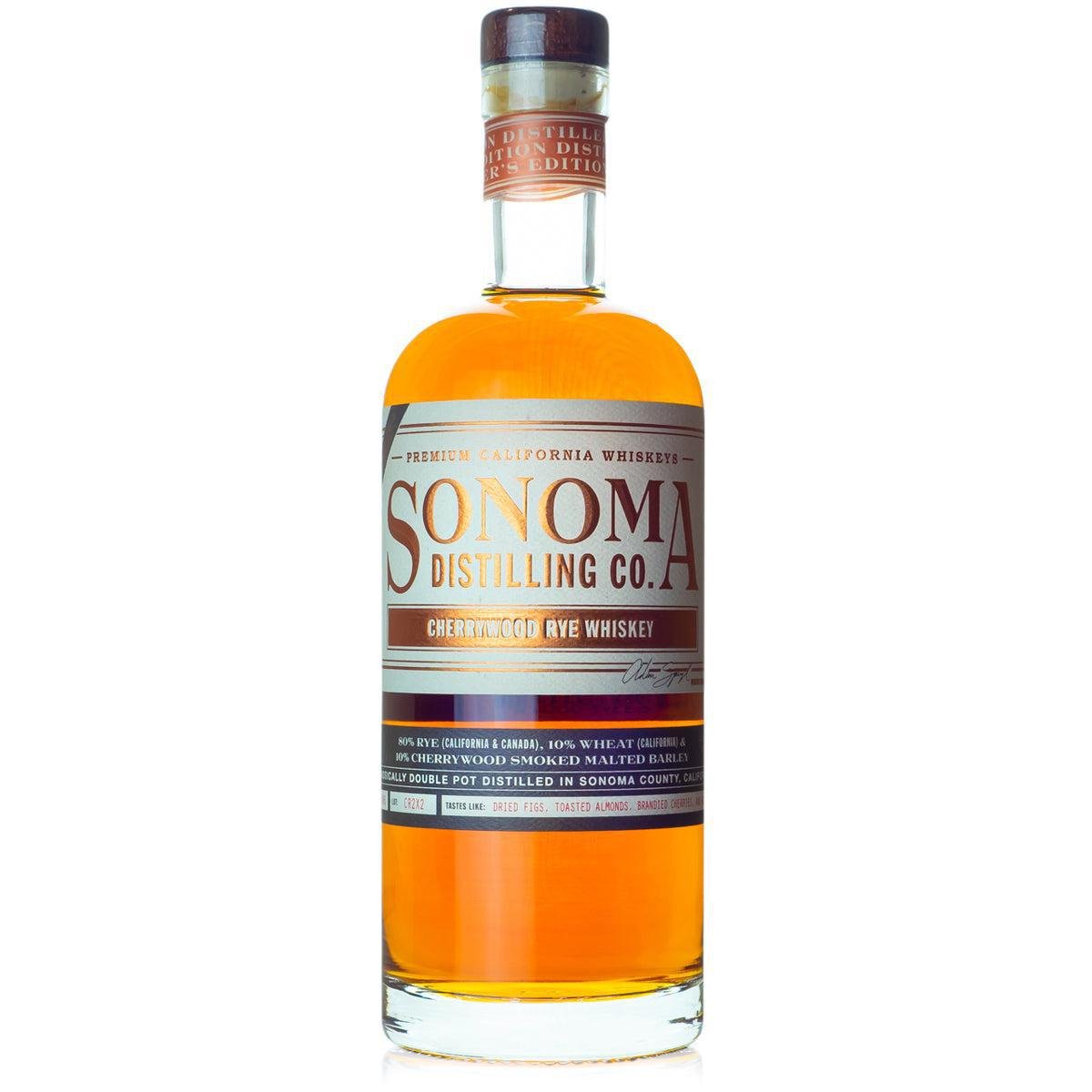 Sonoma Distilling Company - Rye Édition du Maître de Chais « Cherrywood » (750 ml)
