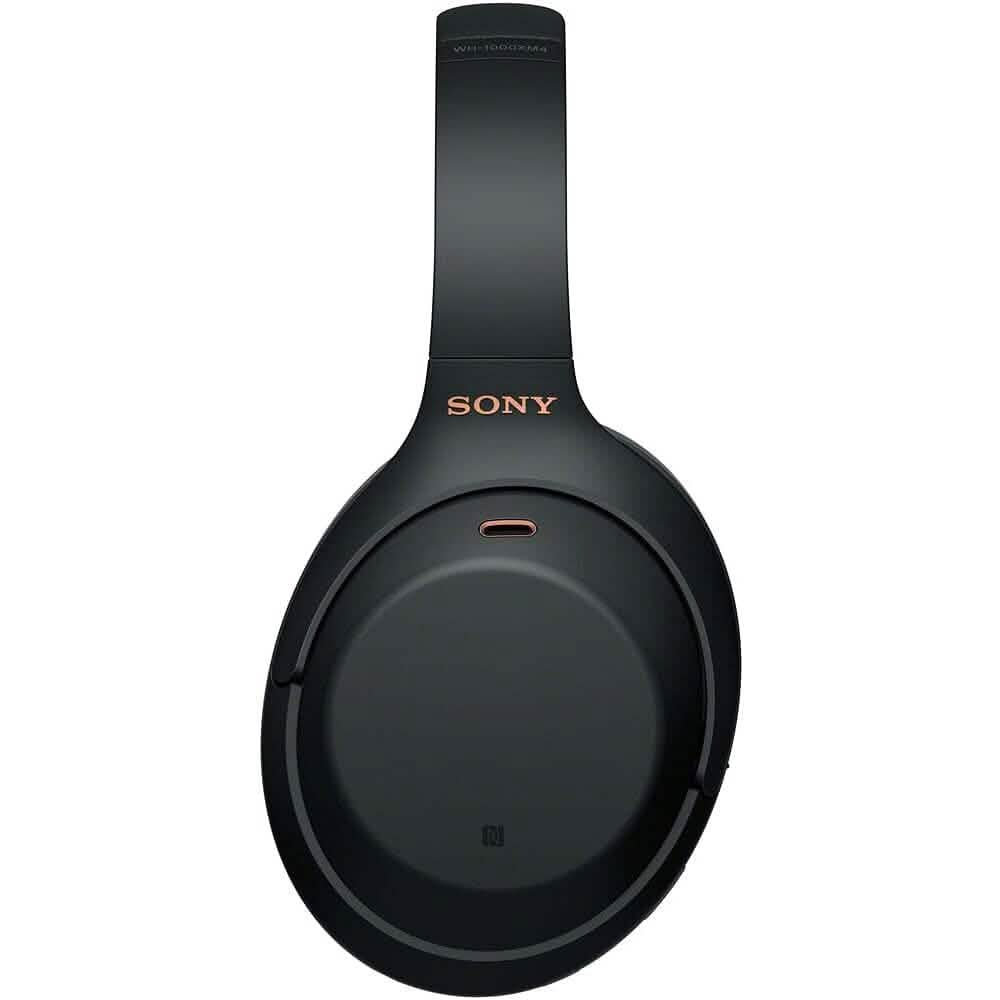 Casque supra-auriculaire sans fil à réduction de bruit Sony WH-1000XM4 avec microphone (reconditionné)