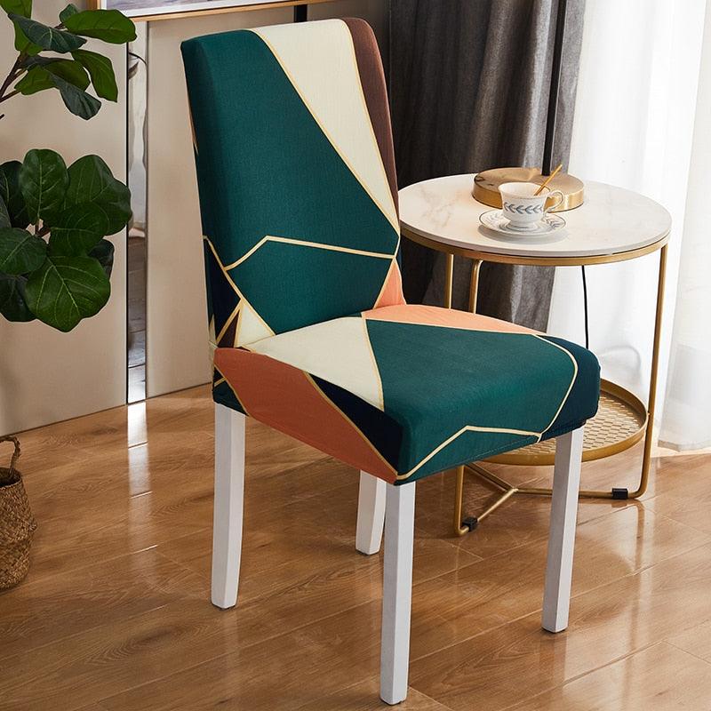 Housse de chaise en spandex, amovible, anti-saleté, pour cuisine, banquet, mariage, dîner, restaurant. Housse de chaise de salle à manger en spandex extensible, amovible et lavable, protection de chaise de salle à manger, housse de siège.
