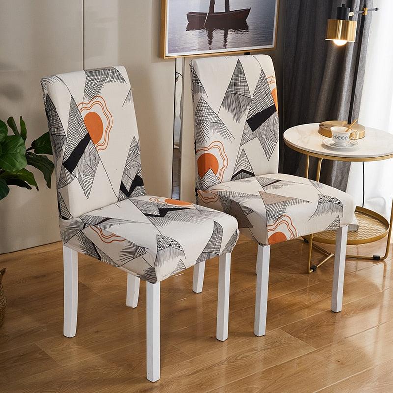 Housse de chaise en spandex, amovible, anti-saleté, pour cuisine, banquet, mariage, dîner, restaurant. Housse de chaise de salle à manger en spandex extensible, amovible et lavable, protection de chaise de salle à manger, housse de siège.