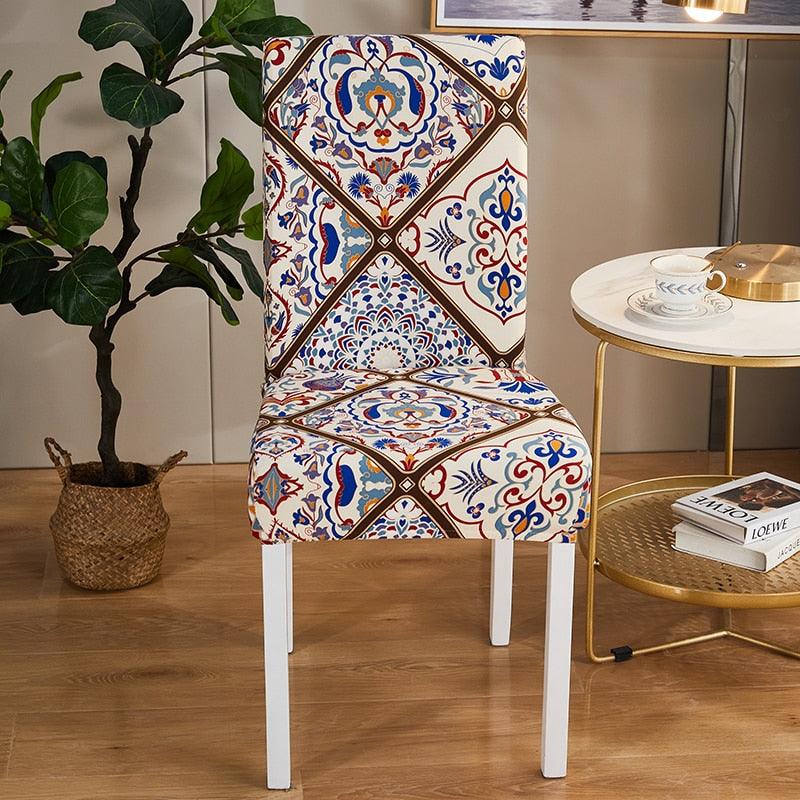 Housse de chaise en spandex, amovible, anti-saleté, pour cuisine, banquet, mariage, dîner, restaurant. Housse de chaise de salle à manger en spandex extensible, amovible et lavable, protection de chaise de salle à manger, housse de siège.