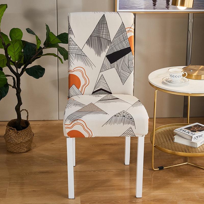 Housse de chaise en spandex, amovible, anti-saleté, pour cuisine, banquet, mariage, dîner, restaurant. Housse de chaise de salle à manger en spandex extensible, amovible et lavable, protection de chaise de salle à manger, housse de siège.