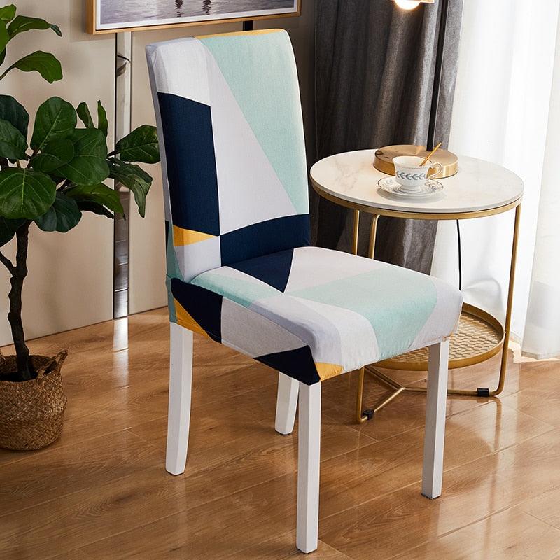 Housse de chaise en spandex, amovible, anti-saleté, pour cuisine, banquet, mariage, dîner, restaurant. Housse de chaise de salle à manger en spandex extensible, amovible et lavable, protection de chaise de salle à manger, housse de siège.