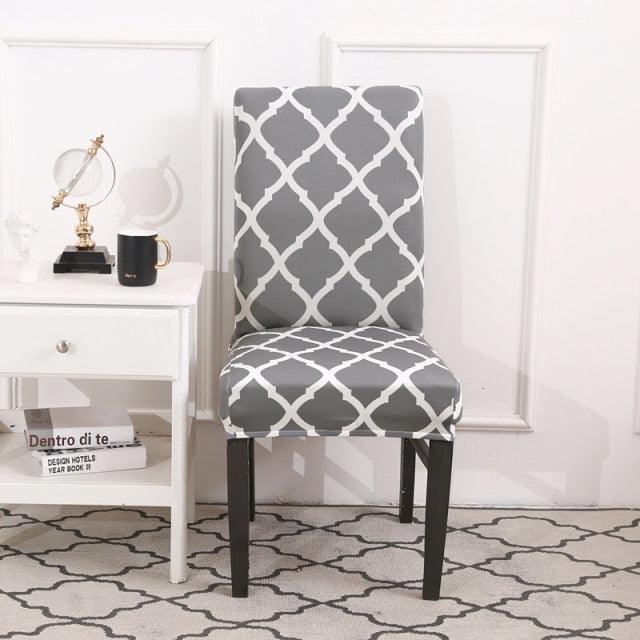 Housse de chaise en spandex, amovible, anti-saleté, pour cuisine, banquet, mariage, dîner, restaurant. Housse de chaise de salle à manger en spandex extensible, amovible et lavable, protection de chaise de salle à manger, housse de siège.