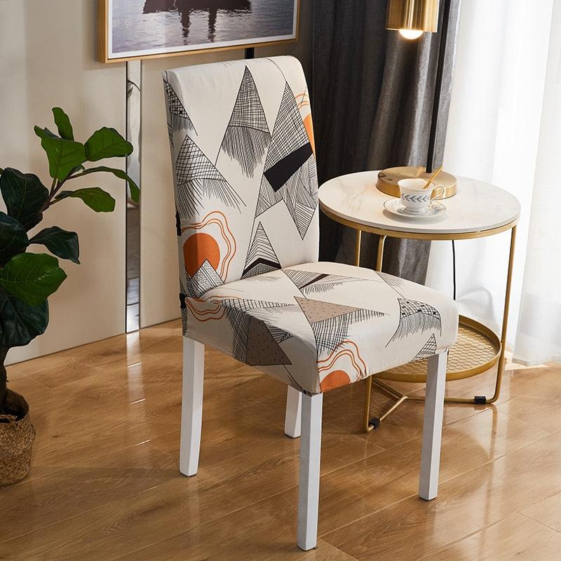 Housse de chaise en spandex, amovible, anti-saleté, pour cuisine, banquet, mariage, dîner, restaurant. Housse de chaise de salle à manger en spandex extensible, amovible et lavable, protection de chaise de salle à manger, housse de siège.