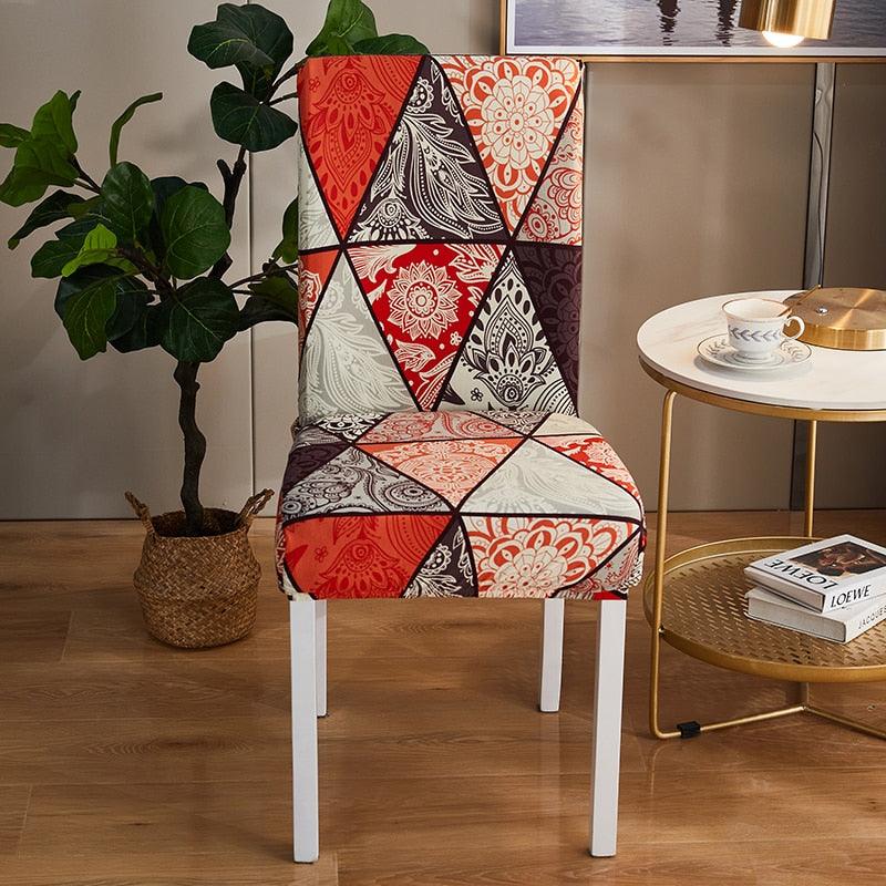 Housse de chaise en spandex, amovible, anti-saleté, pour cuisine, banquet, mariage, dîner, restaurant. Housse de chaise de salle à manger en spandex extensible, amovible et lavable, protection de chaise de salle à manger, housse de siège.