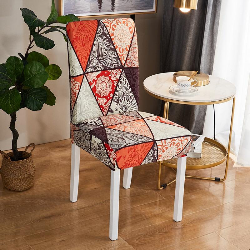 Housse de chaise en spandex, amovible, anti-saleté, pour cuisine, banquet, mariage, dîner, restaurant. Housse de chaise de salle à manger en spandex extensible, amovible et lavable, protection de chaise de salle à manger, housse de siège.