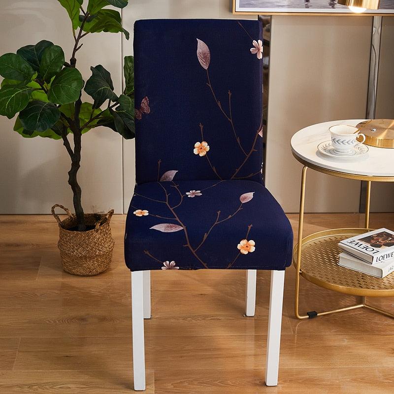 Housse de chaise en spandex, amovible, anti-saleté, pour cuisine, banquet, mariage, dîner, restaurant. Housse de chaise de salle à manger en spandex extensible, amovible et lavable, protection de chaise de salle à manger, housse de siège.