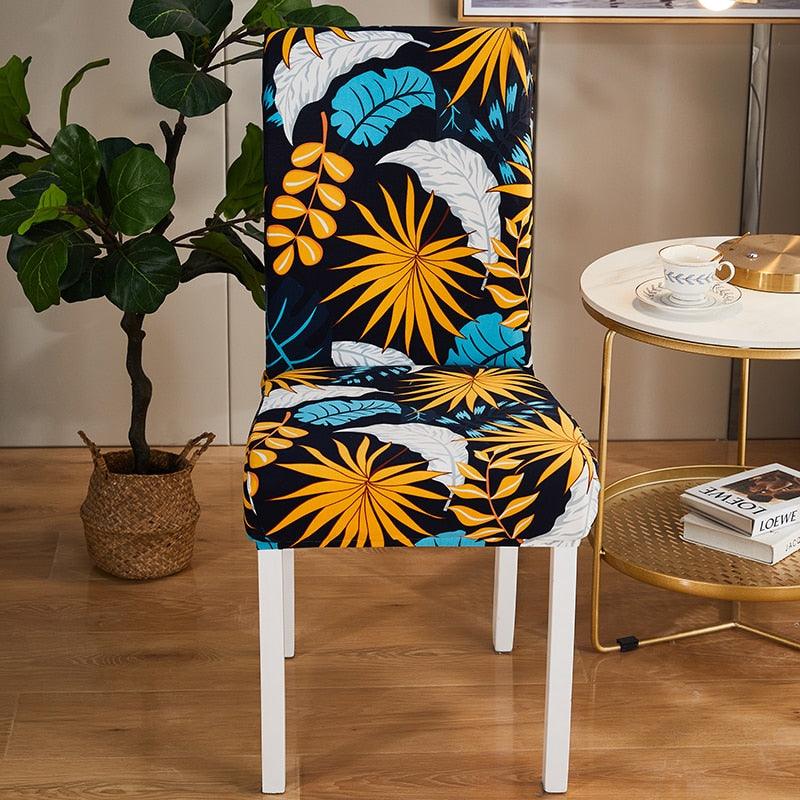 Housse de chaise en spandex, amovible, anti-saleté, pour cuisine, banquet, mariage, dîner, restaurant. Housse de chaise de salle à manger en spandex extensible, amovible et lavable, protection de chaise de salle à manger, housse de siège.