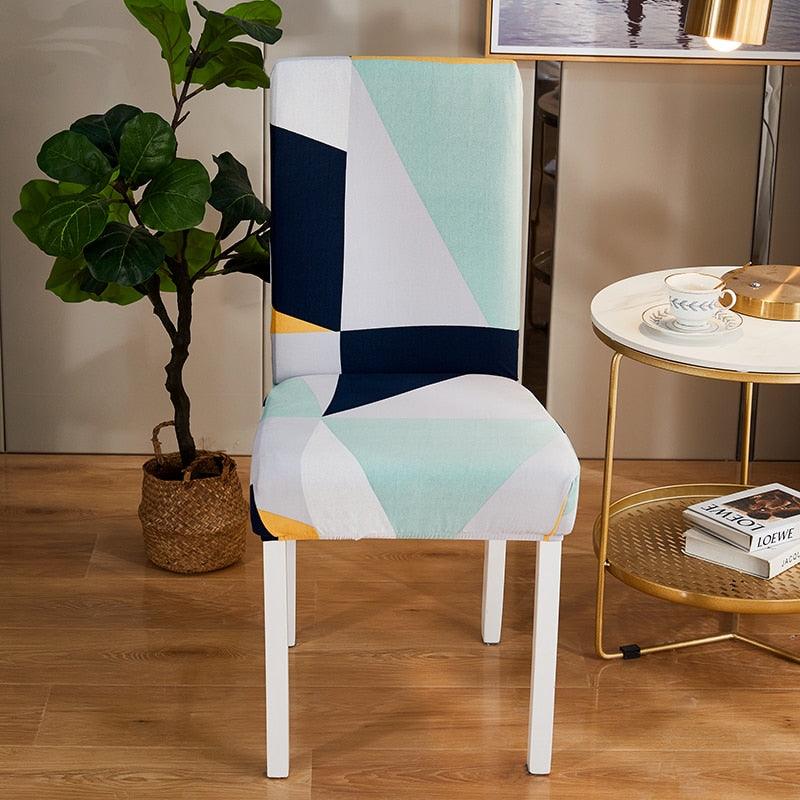 Housse de chaise en spandex, amovible, anti-saleté, pour cuisine, banquet, mariage, dîner, restaurant. Housse de chaise de salle à manger en spandex extensible, amovible et lavable, protection de chaise de salle à manger, housse de siège.