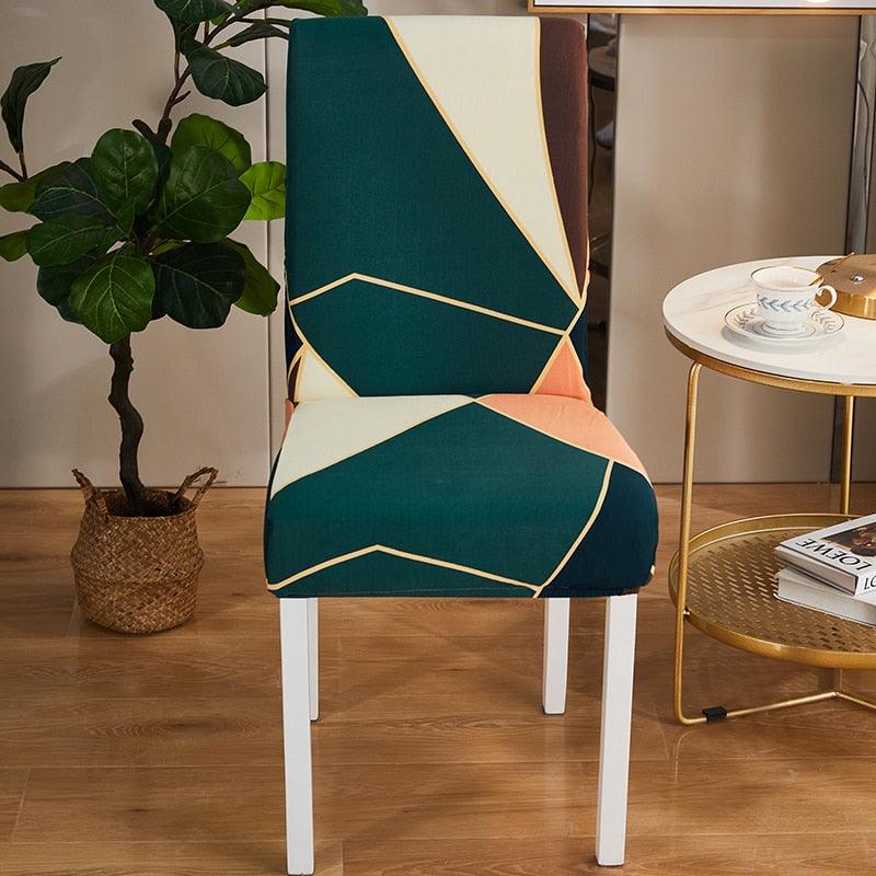 Housse de chaise en spandex, amovible, anti-saleté, pour cuisine, banquet, mariage, dîner, restaurant. Housse de chaise de salle à manger en spandex extensible, amovible et lavable, protection de chaise de salle à manger, housse de siège.
