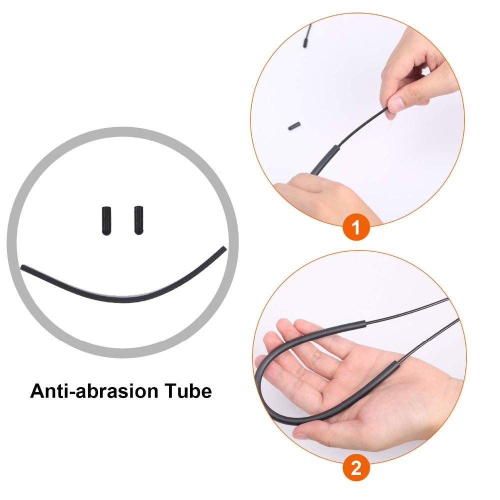 Corde à sauter rapide avec poignée antidérapante pour les sauts doubles Corde à sauter lourde réglable avec poignées et poids amovibles pour femmes hommes sport entraînement extérieur corde à sauter