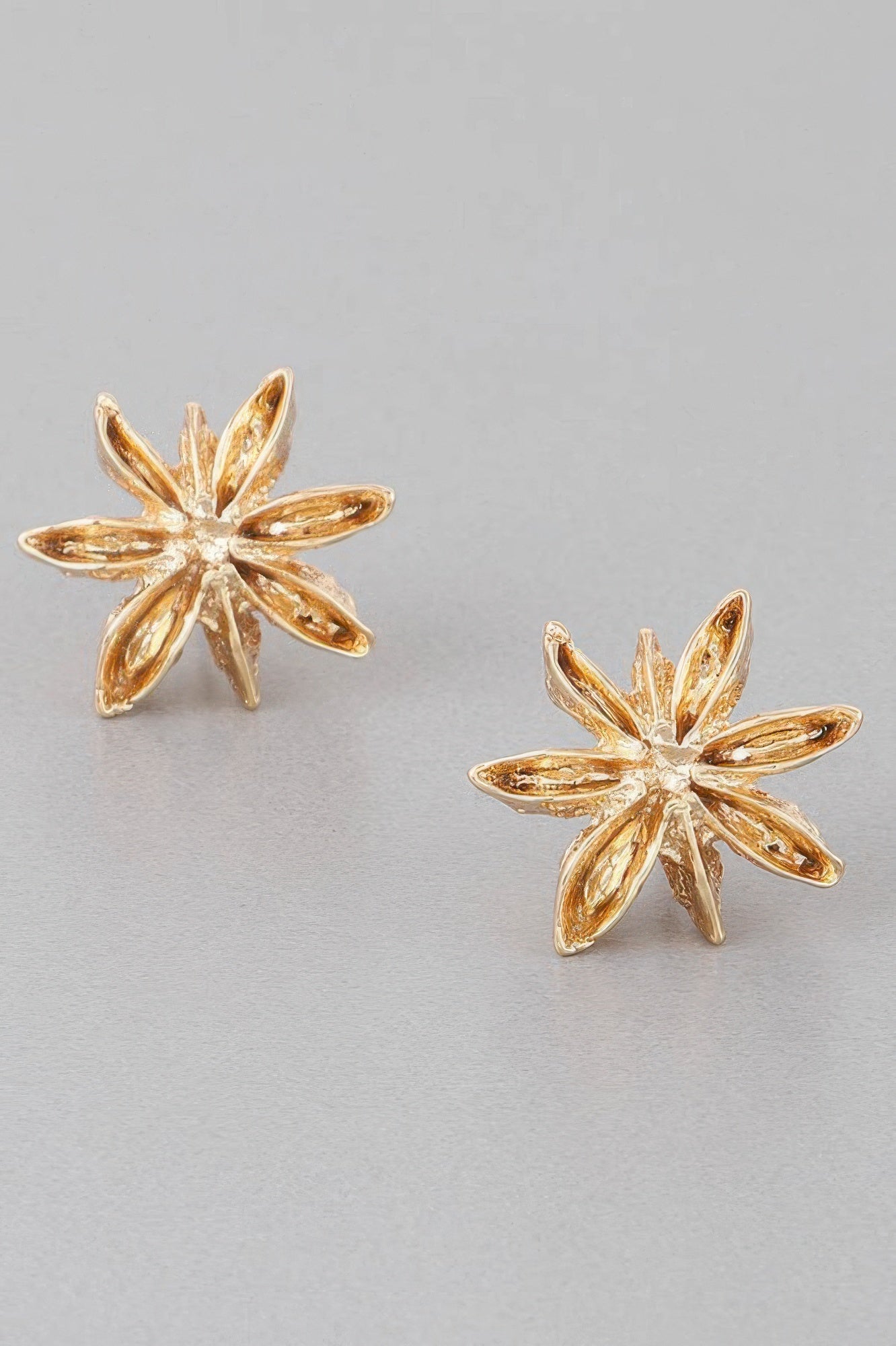 Boucles d'oreilles clous Fleur d'épice
