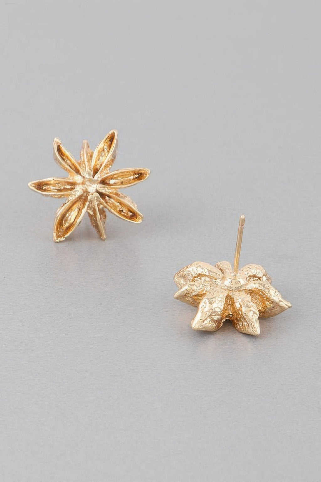 Boucles d'oreilles clous Fleur d'épice