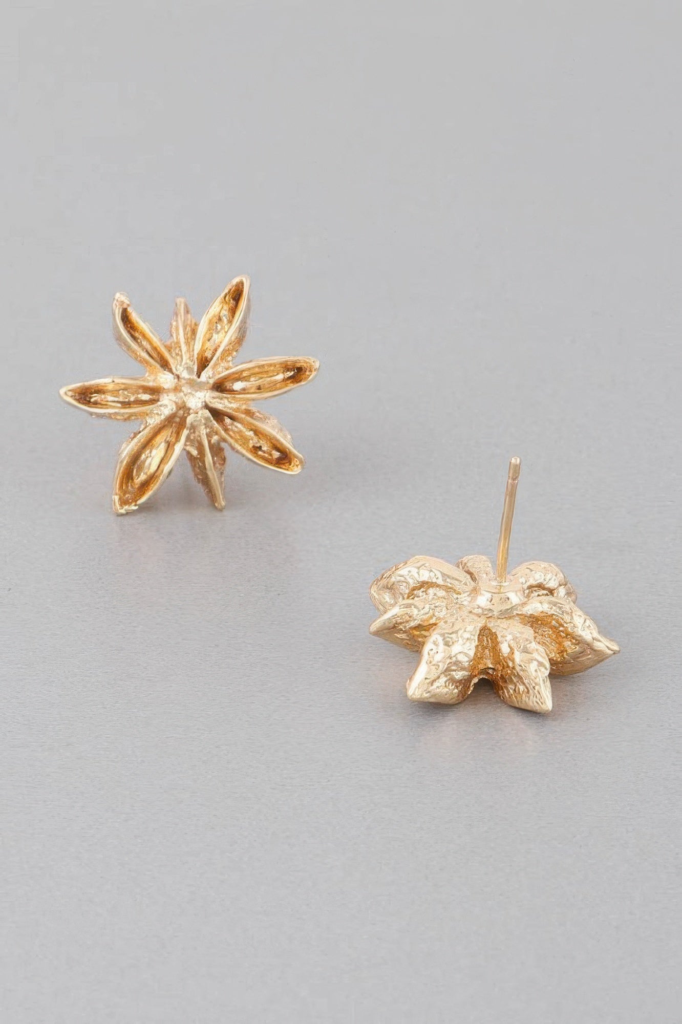 Boucles d'oreilles clous Fleur d'épice