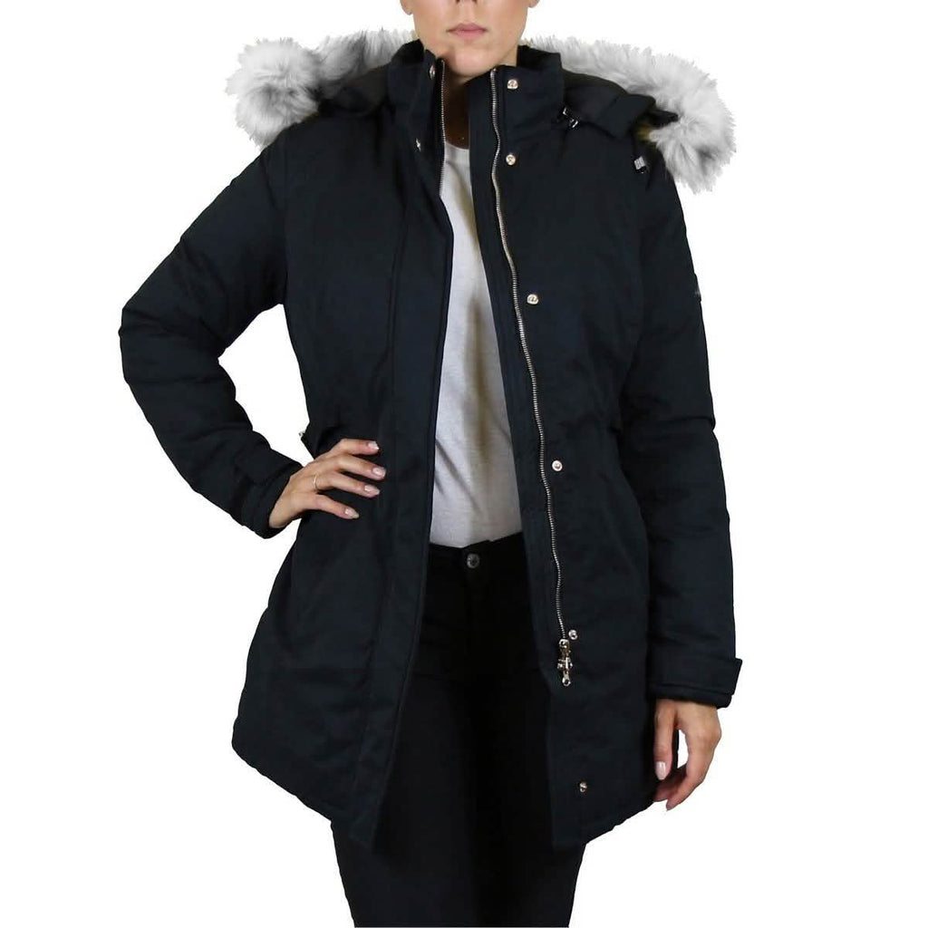 Parka épais pour femme avec capuche Spire By Galaxy