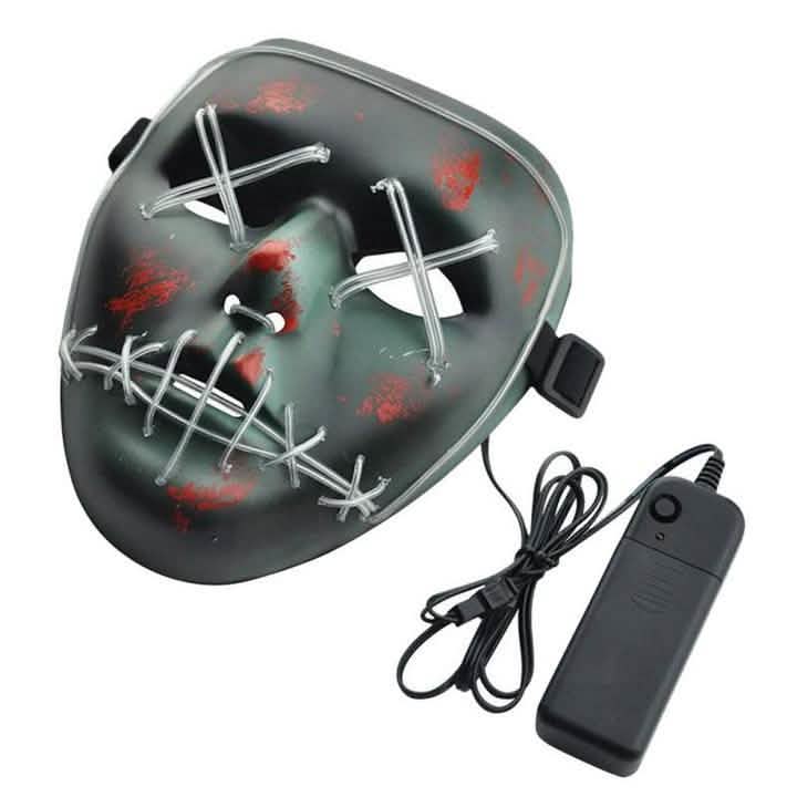 Masque LED effrayant