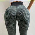 Legging de sport pour femme, taille haute, moulant, push-up, respirant, pour le fitness, la gym et le yoga