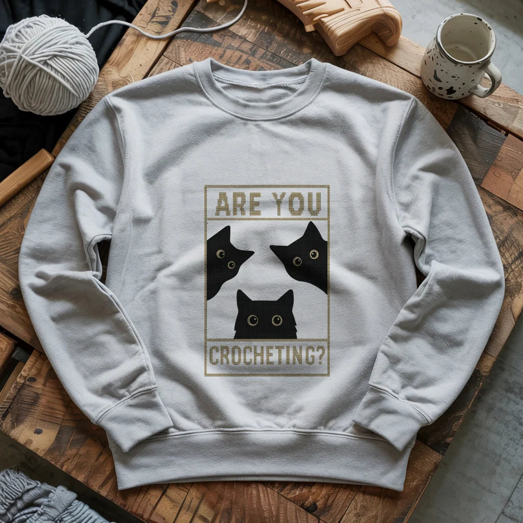 Est-ce que vous tricotez un sweat-shirt