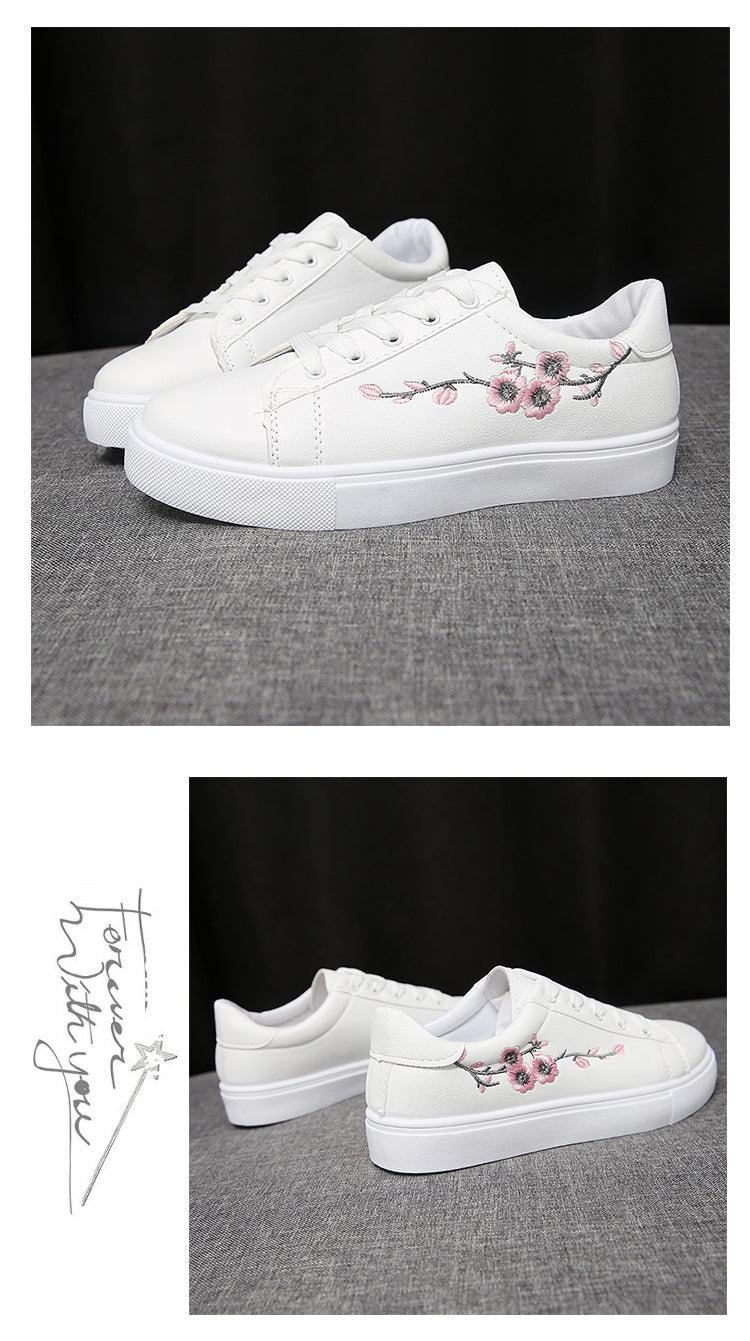 Baskets Respirantes Printemps Femme, Chaussures à Plateforme en Cuir pour Femme, Baskets Décontractées à Lacets, Baskets Blanches Tendance, Baskets à Plateforme en Cuir PU Blanc pour Femme, Baskets de Marche à Lacets