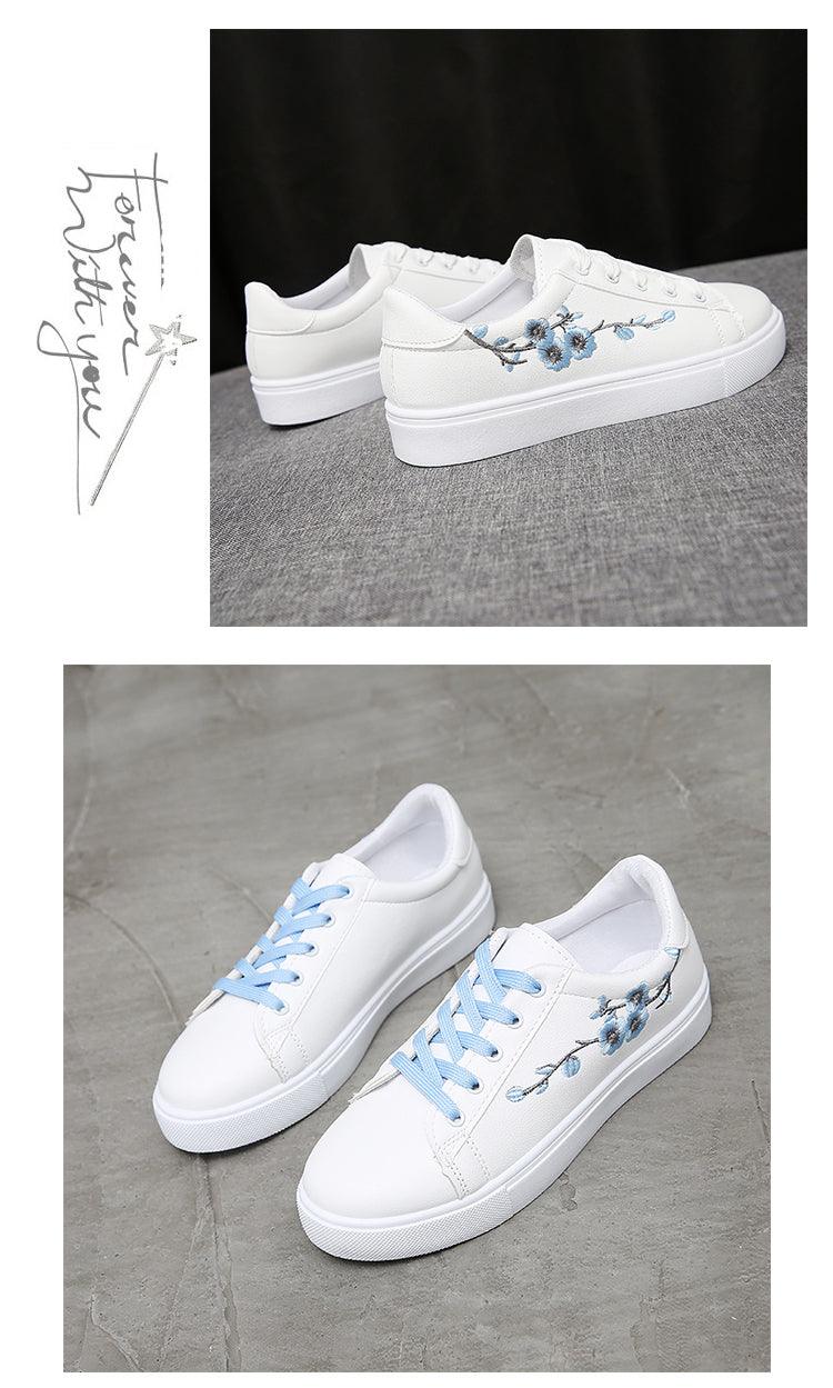 Baskets Respirantes Printemps Femme, Chaussures à Plateforme en Cuir pour Femme, Baskets Décontractées à Lacets, Baskets Blanches Tendance, Baskets à Plateforme en Cuir PU Blanc pour Femme, Baskets de Marche à Lacets