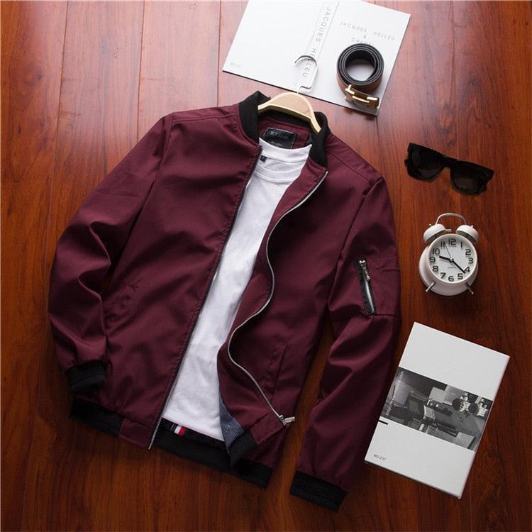 Veste classique de printemps pour homme, manteau élégant et décontracté, coupe ajustée, style hip-hop, pour homme, automne, grande taille, vêtement léger.