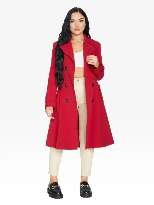 Imperméable trench croisé printemps/été (1201-SP)
