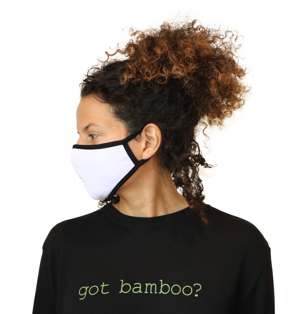 Masque respirant en bambou filé – Naturel, doux et soyeux, ultra confortable