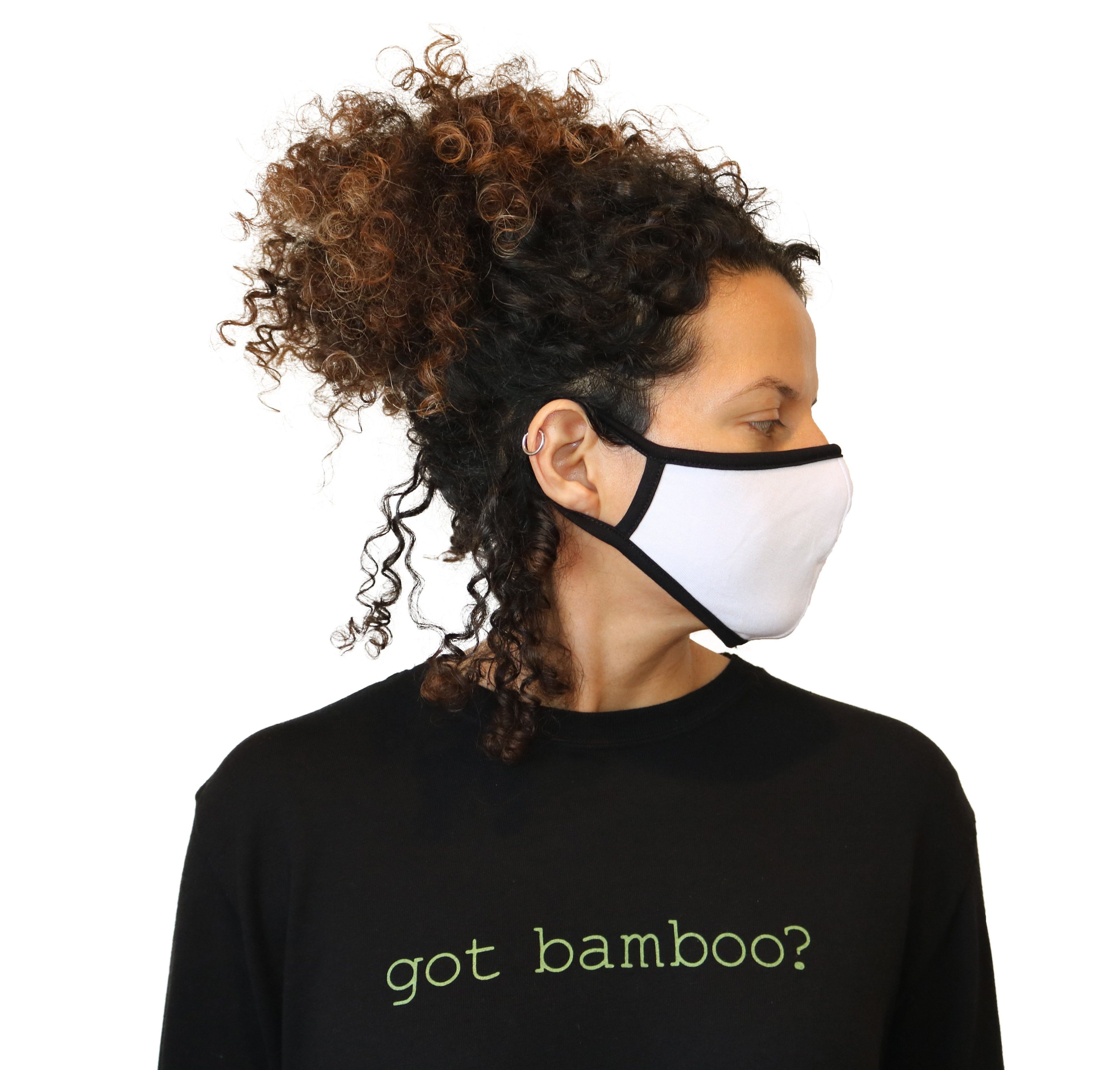 Masque respirant en bambou filé – Naturel, doux et soyeux, ultra confortable
