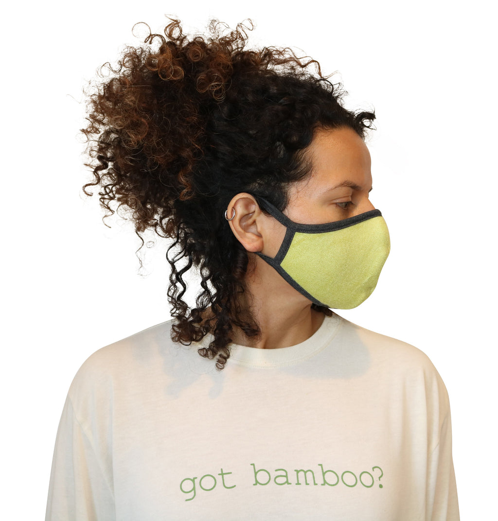 Masque respirant en bambou filé – Naturel, doux et soyeux, ultra confortable
