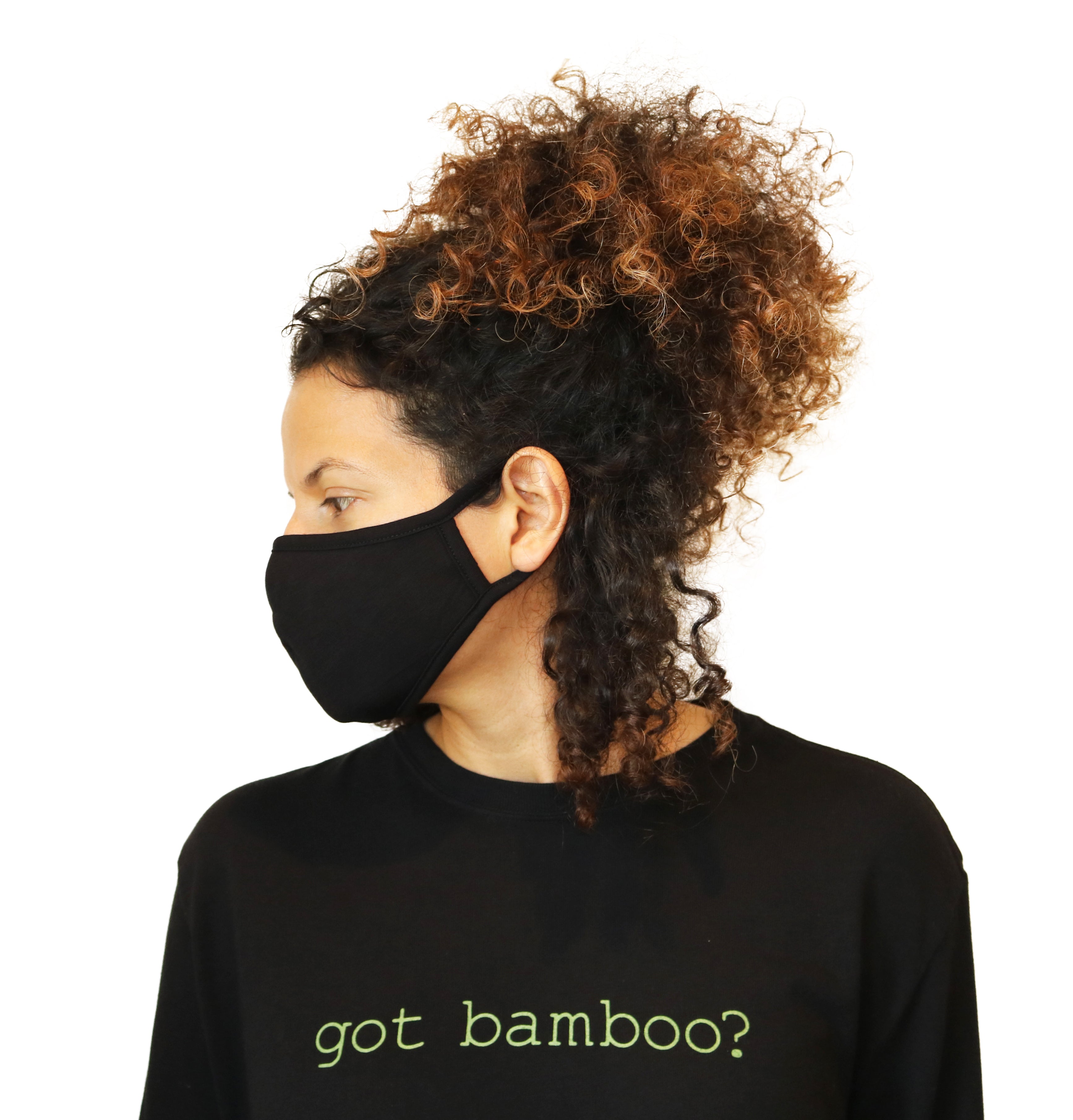 Masque respirant en bambou filé – Naturel, doux et soyeux, ultra confortable
