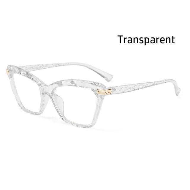 Lunettes de lecture carrées pour femmes, monture en cristal multi-sections, lunettes d'ordinateur optiques, lunettes de lecture au design carré pour femmes, lunettes de lecture d'ordinateur anti-lumière bleue pour hommes et femmes