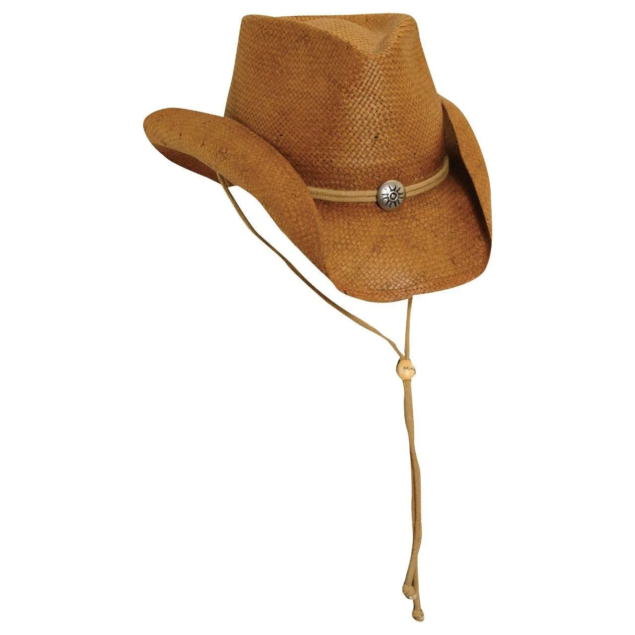 Scala Western Sky - Chapeau de cowboy en paille malléable