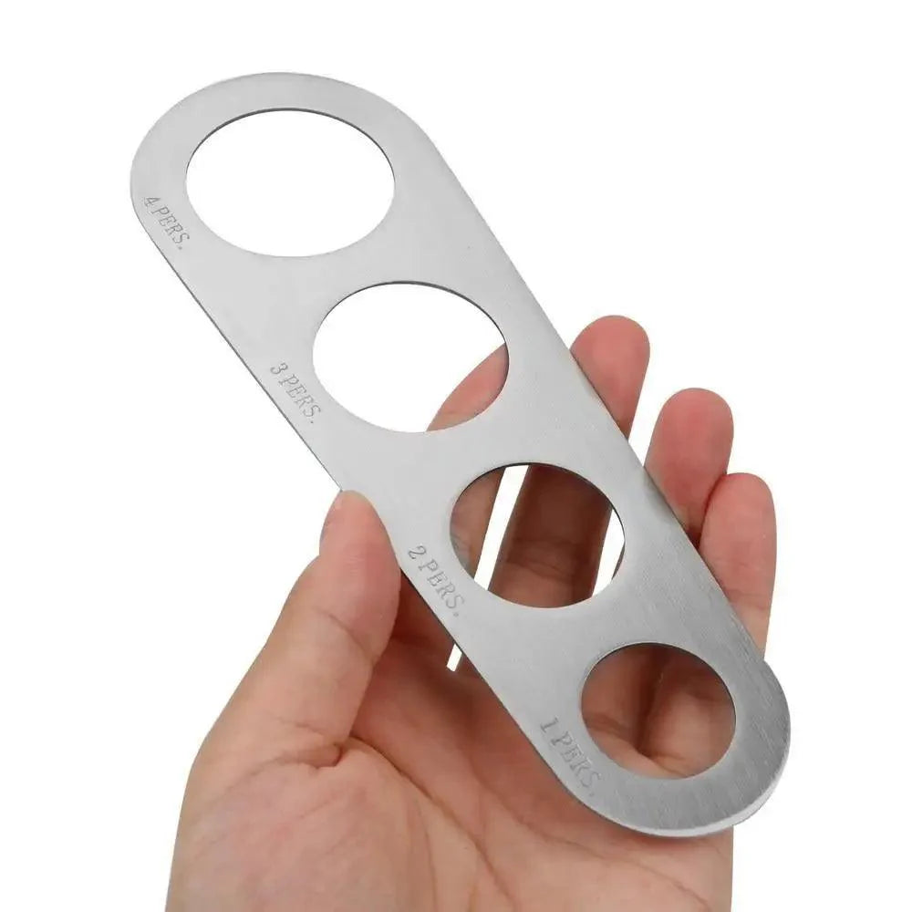 Acier inoxydable 4 trous cuisine pâtes mesureur outils de mesure rapide de spaghettis accessoires de cuisine