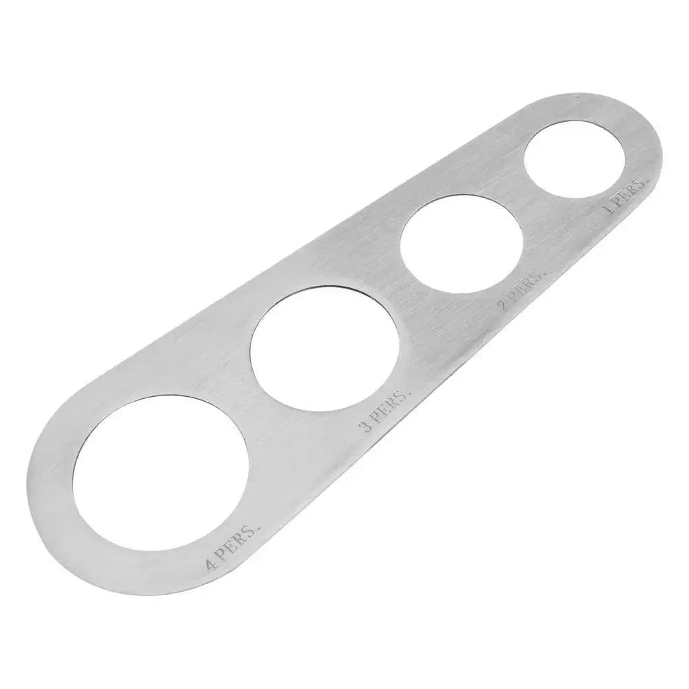 Acier inoxydable 4 trous cuisine pâtes mesureur outils de mesure rapide de spaghettis accessoires de cuisine
