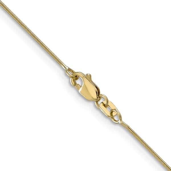 Collier chaîne serpent plate en acier inoxydable