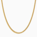 Collier chaîne serpent plate en acier inoxydable