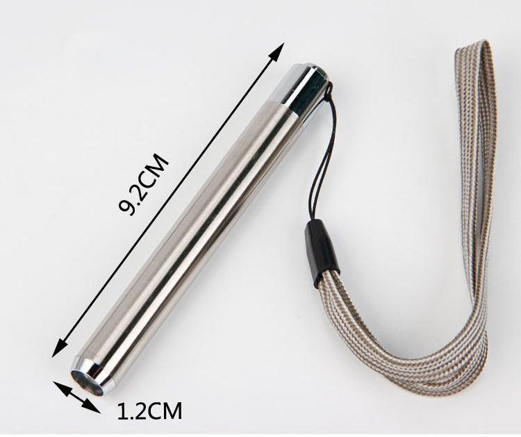 Mini lampe de poche UV LED portable en acier inoxydable, lumière noire, pour détection des fuites, urine d'animaux, punaises de lit, taches sèches et détection de marqueurs de colorant