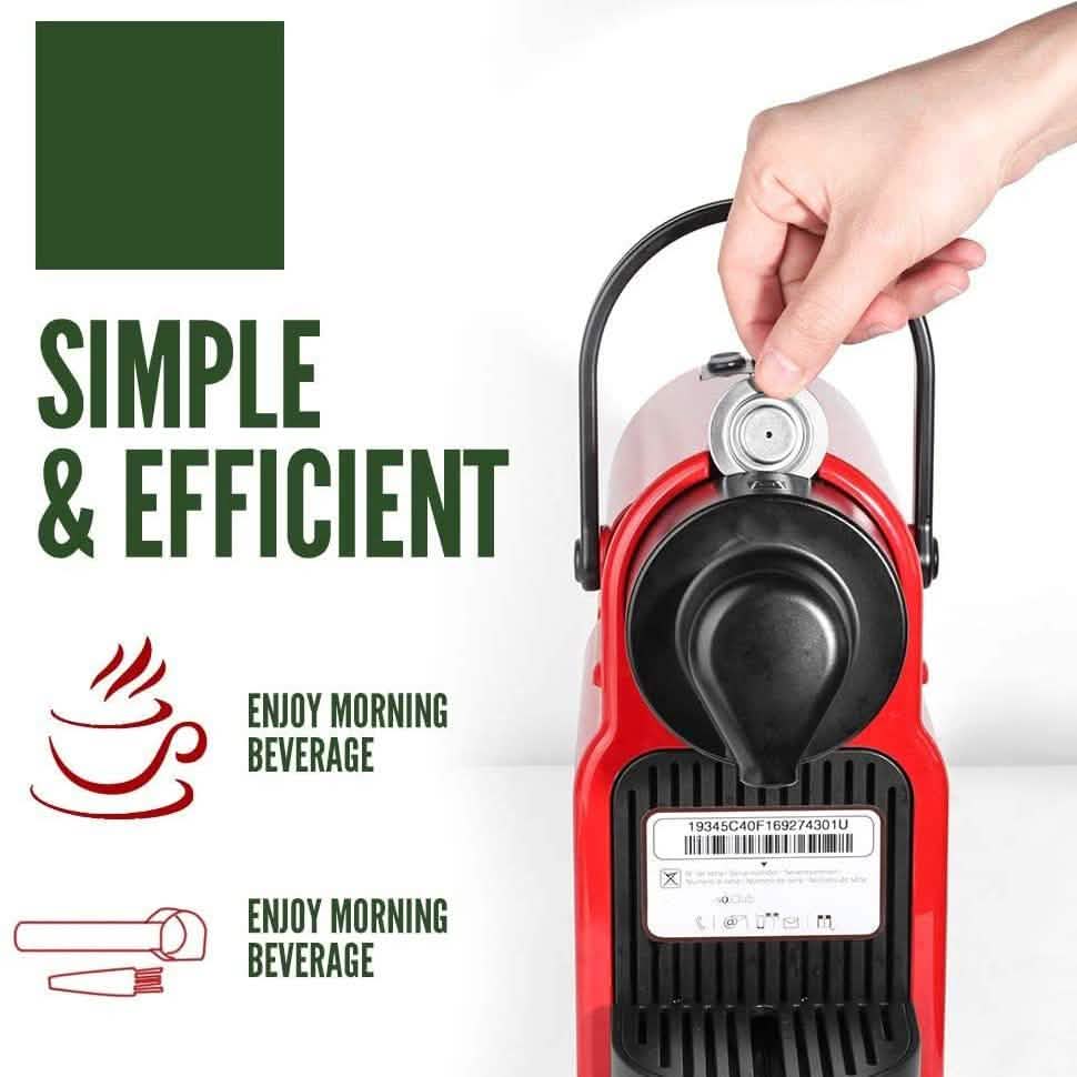 Capsules de café expresso rechargeables en acier inoxydable